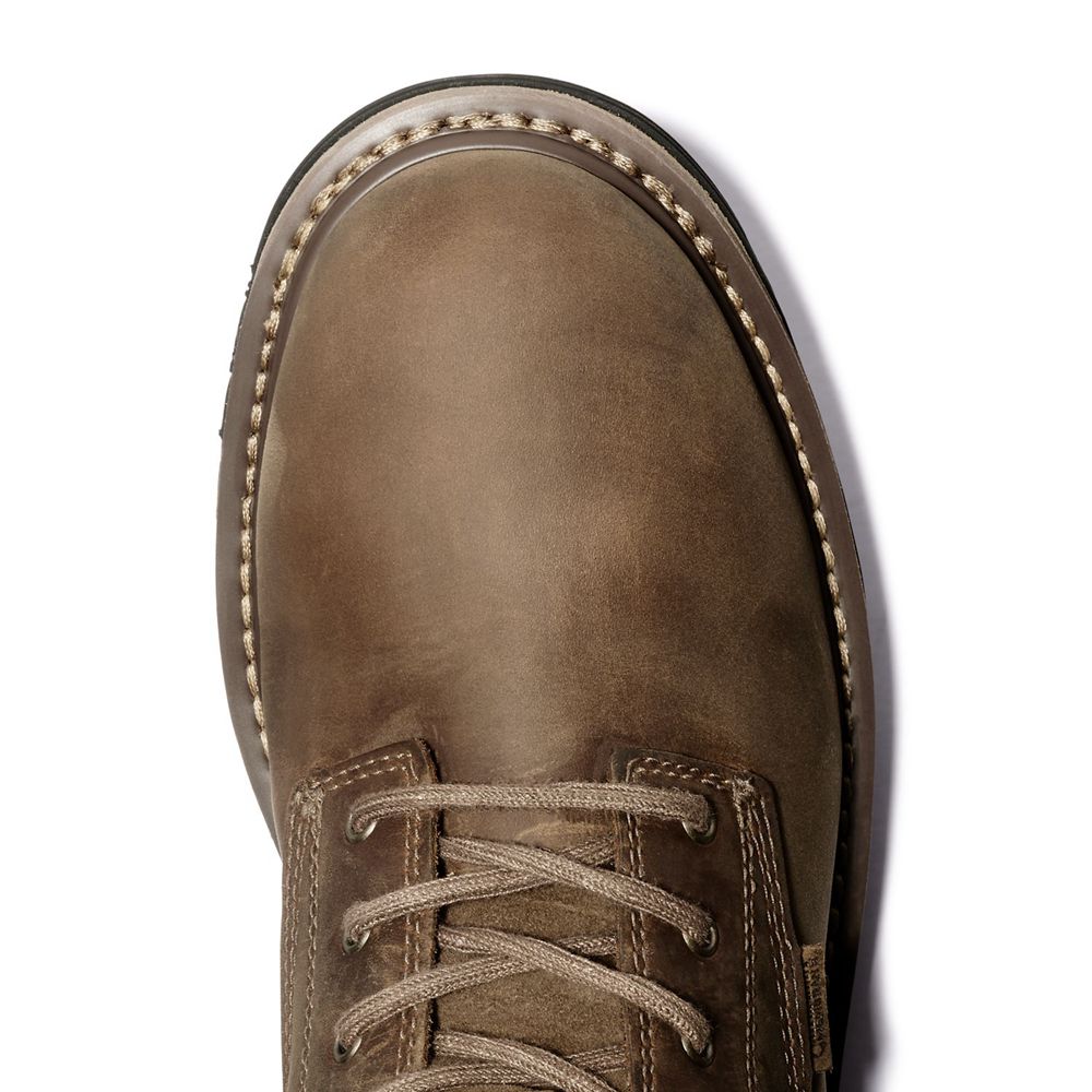Botas Pro Timberland Hombre Pro Millworks 6\" Soft Toe Marrones - Chile ELC-835271